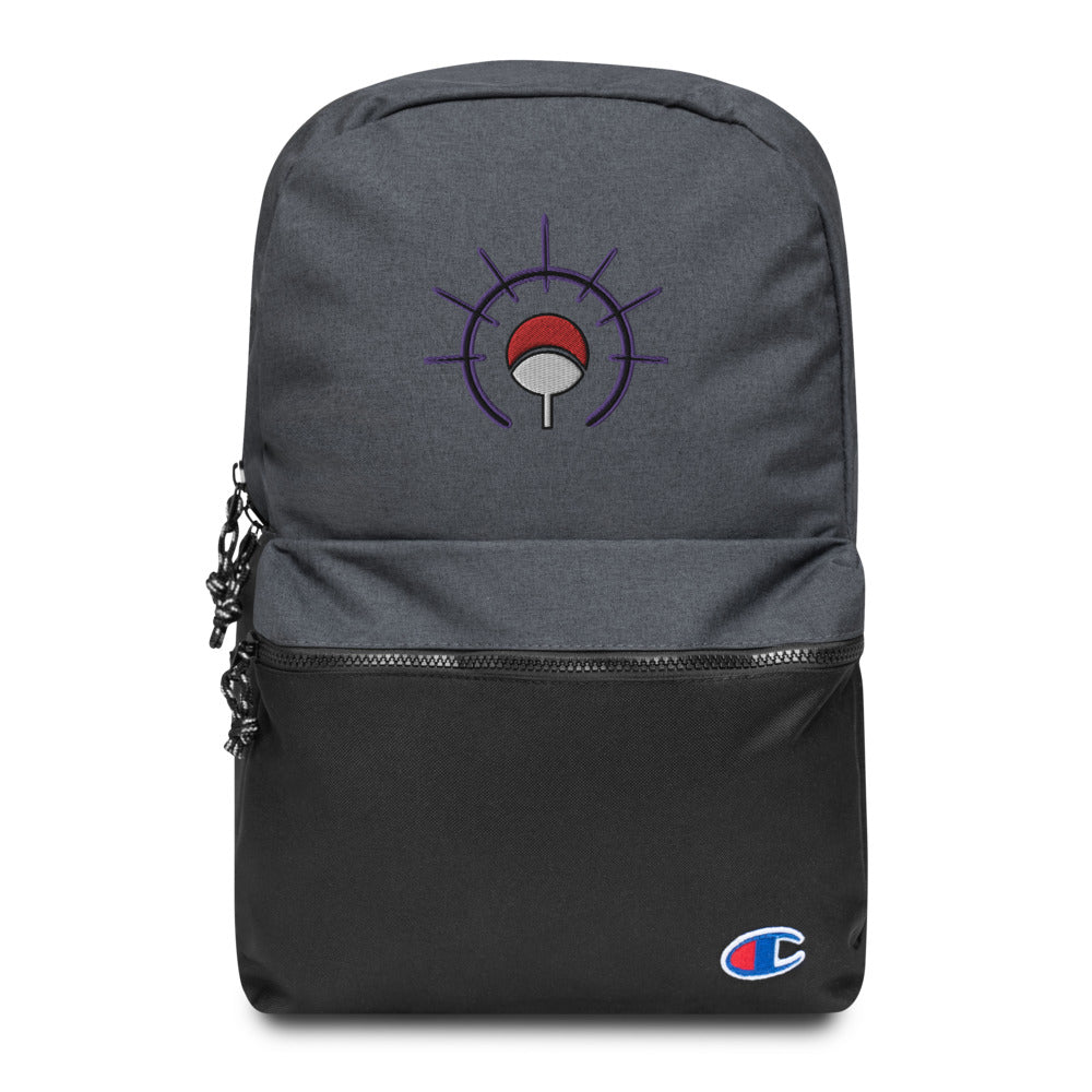Moon Seal Embroidered Champion Backpack